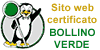 sito certificato BOLLINO VERDE